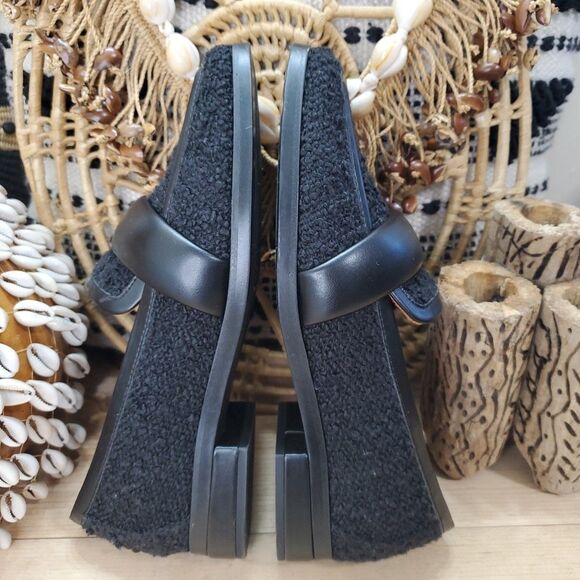 Vionic Women's 6.5 Mylene Boucle Loafers Classy Professional Slip On Shoes Black - Picture 4 of 11